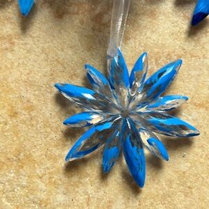 Ice crystals Christmas decorations